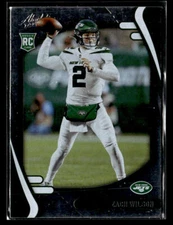 2021 Panini Absolute #102 Zach Wilson Retail Rookie Card New York Jets
