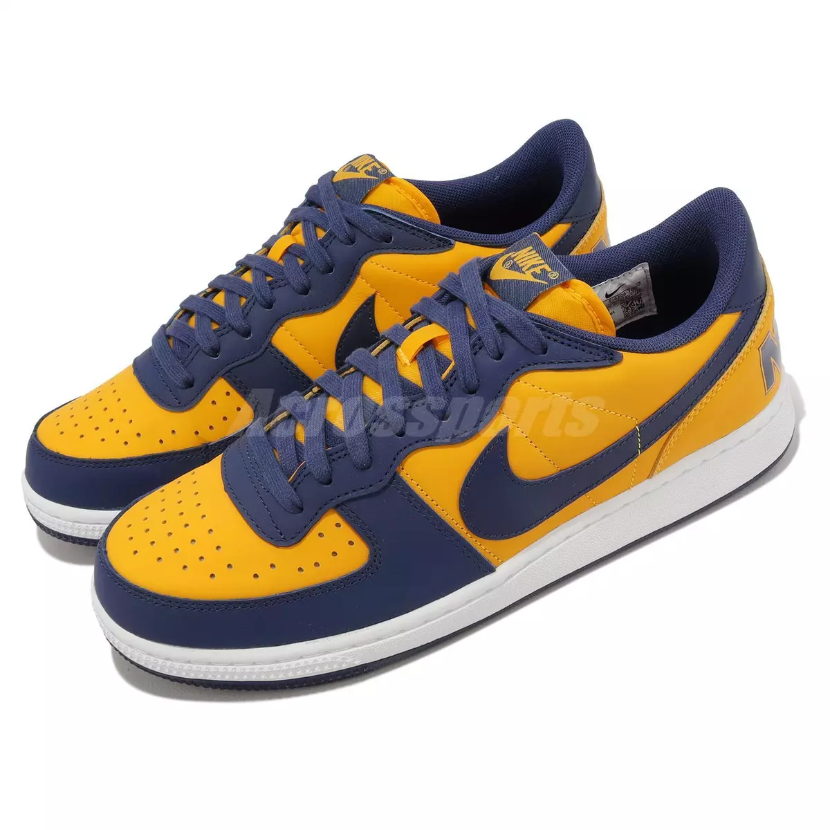 Nike Terminator Low OG Michigan University Gold Navy Men Casual Shoes FJ4206-700