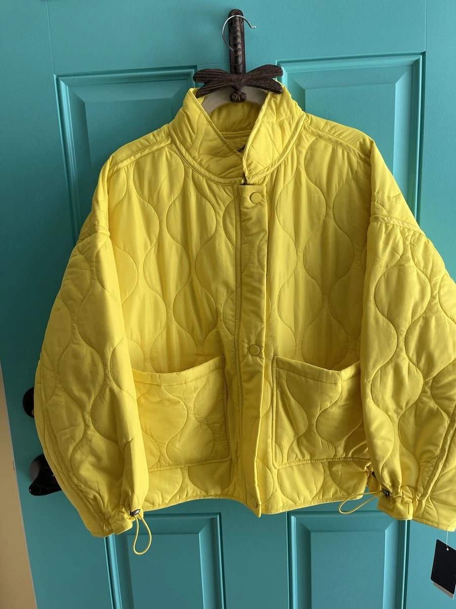 Bright shop yellow jacket