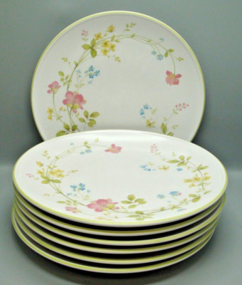 Noritake CLEAR DAY Dinner Plates SOLD IN SET OF SEVEN   PROGRESSION CHINA