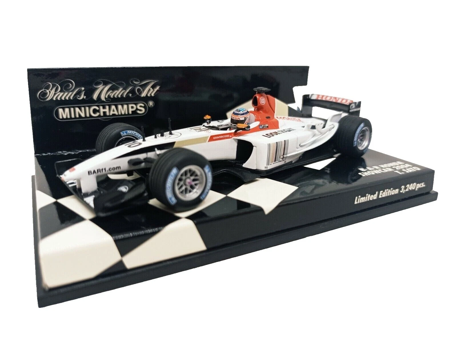MINICHAMPS Honda Diecast Racing Cars 2004 Vehicle Year