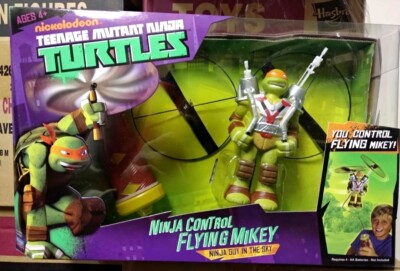 Nickelodeon TMNT Teenage Mutant Ninja Turtles Ninja Control Flying Mikey 