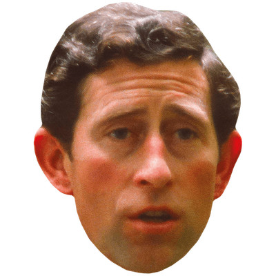 HM King Charles III (Young) Big Head