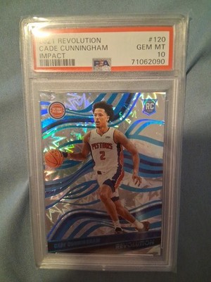  Cade Cunningham Impact Revolution #120 /149 PSA 10 Rookie Pistons SSP 🔥 