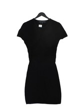 French Connection Bodycon Midi Dress UK12 in Black