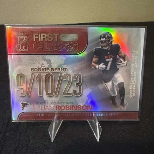 2025 Topps Signature Bijan Robinson Base (RAW)