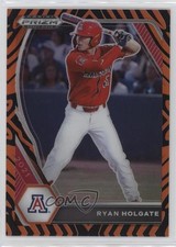 2021 Panini Prizm Draft Picks Tiger Stripes 31/99 Ryan Holgate #PDP70 03j5