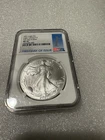 2021 W American Silver Eagle NGC MS 70 Ultra Cameo Eagle Landing T-2