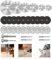 Diamant Trennscheiben 10Er 30Mm Schaft Rotationswerkzeug Metall Glas Holz Stein