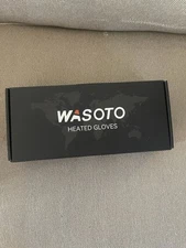 WASOTO Heated Gloves for Men Women with 7.4V 22.2Wh Rechargeable Battery Size L