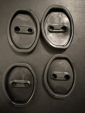 4pcs Silicone Car Door Lock Covers   Rust  Proof, Noise  Reducing Protectors - NEW