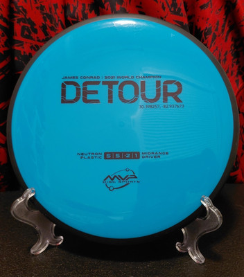MVP Detour Neutron Blue 172g Midrange 5/5/-2/1 James Conrad