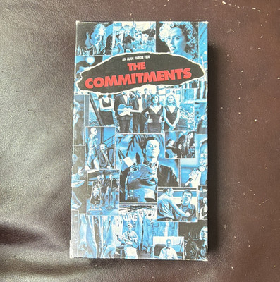 The Commitments VHS Fox Video NTSC Eng R CC Dolby Former Rental Alan Parker 1991