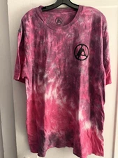 Linkin Park From Zero Tour Tie-Dye Shirt Size        Large