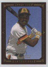 2008 Upper Deck Masterpieces Brown Paper Framed 83/100 Tony Gwynn #75 HOF 0ba6