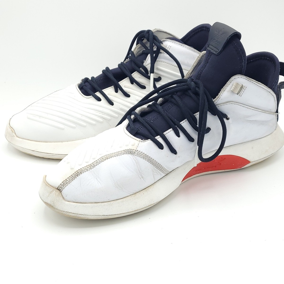 Adidas Crazy 1 Adv Running Shoes White Black AQ0320 men\'s size 11 adidas Crazy 1 ADV Men main image 4
