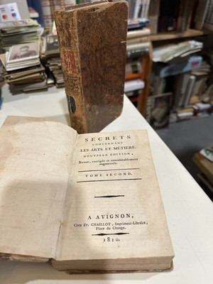 GEHEIMNISSE BETREFFEND KUNSTHANDWERK Avignon 1810 2 volle Schaufel