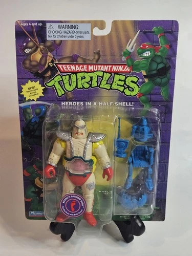 Playmates Teenage Mutant Ninja Turtles Krang’s Android Robot Vintage Figure 1995