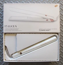 T3 Lucea 1” Professional Straightening & Styling Iron White & Rose Gold 76520