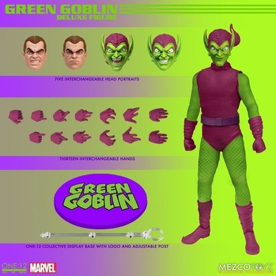 Mezco NEW * One:12 Green Goblin * Collective Action Figure FACTORY SEALED