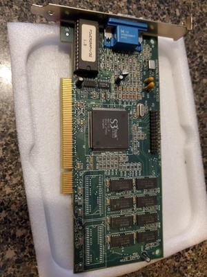 STB PowerGraph 32 v1.3 1MB PCI VGA Video Accelerator, 1X0-0331-307, Refurbished