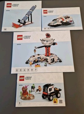 Lego Building Instructions 60434 City Space Base and Rocket Launchpad