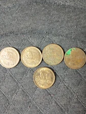 VINTAGE Car Wash HH Tokens No Cash Value coin Hoffman & Hoffman