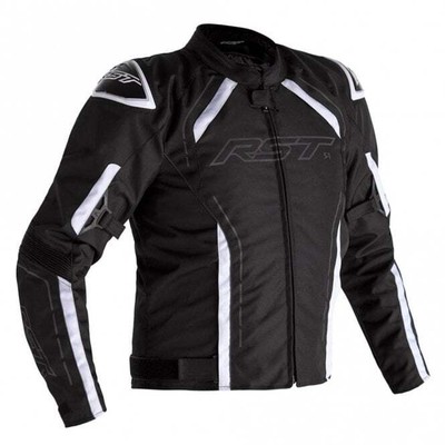 RST Herren Jacke - S-1 CE Textil (schwarz/weiß)