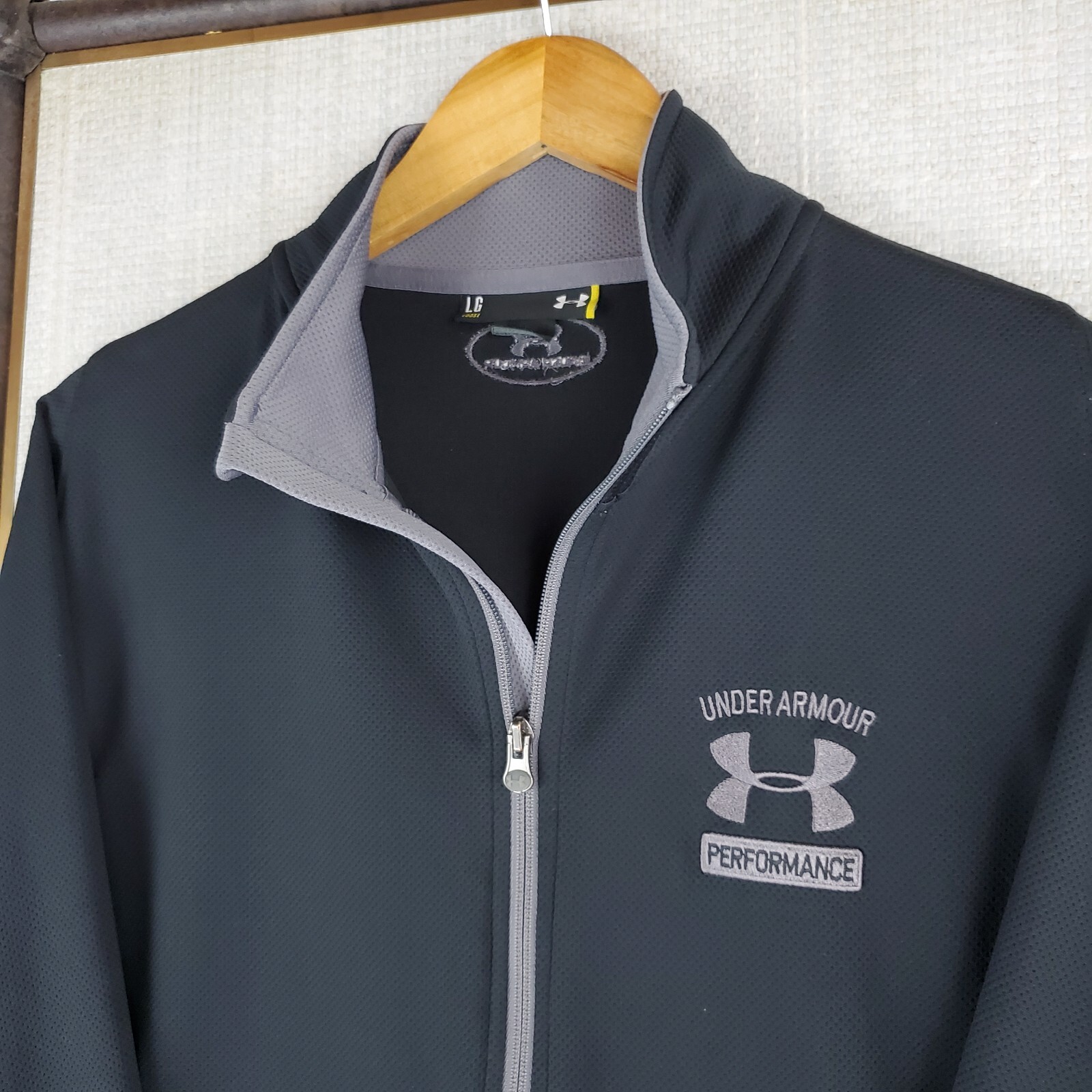 UNDER ARMOUR PERFORMANCE Size Large Full Zip Mens… - image 12