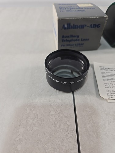Albinar-ADG Auxiliary Telephoto Lens For Nikon L35AF - Picture 3 of 8