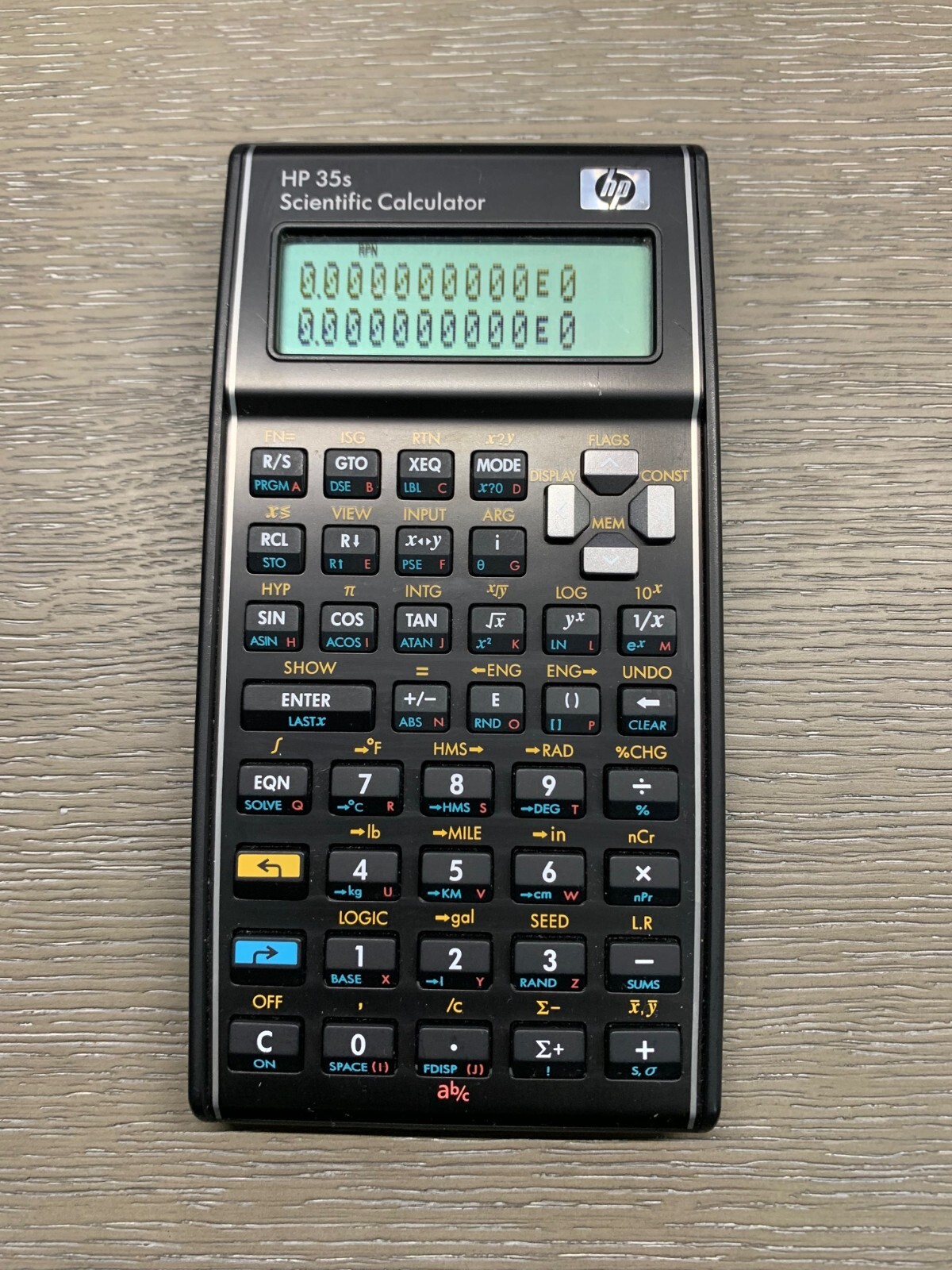 Hewlett Packard HP 35s Scientific RPN Calculator w/ Flex Case + New Batteries eBay