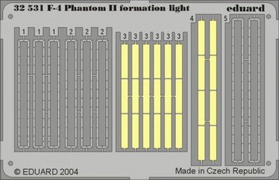 EDUARD MODEL  	1/32 Aircraft- F4 Formation Light for TAM (Painted)  EDU32531