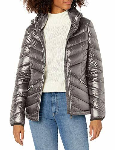 Calvin Klein Women's Chevron Packable Down Coat
