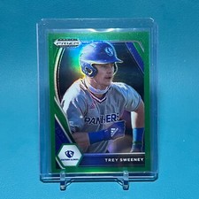 Trey Sweeney • 2021 Prizm Draft Picks • Most Parallels • Base thru Gold /10