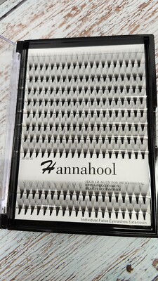 10Rows-200Pcs 20D Natural Long Individual False Eyelashes Cluster Thickness 16mm