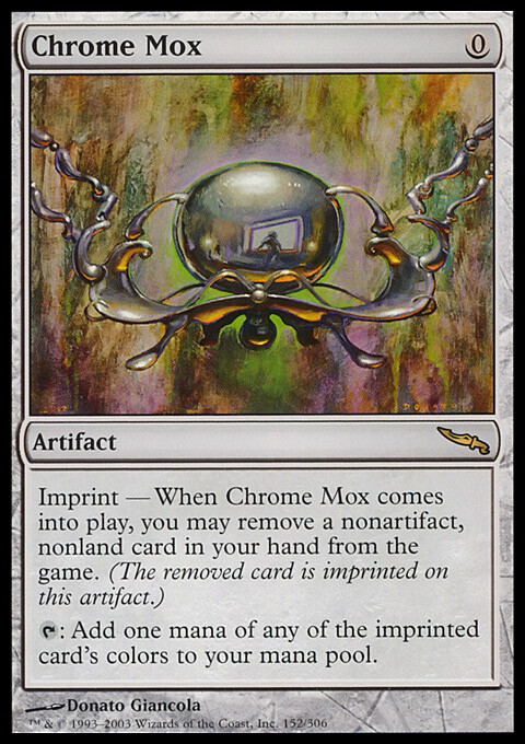 MTG Magic the Gathering Chrome Mox (152/306) Mirrodin LP | eBay MTG Magic the Gathering Chrome Mox (152/306) Mirrodin LP | eBay