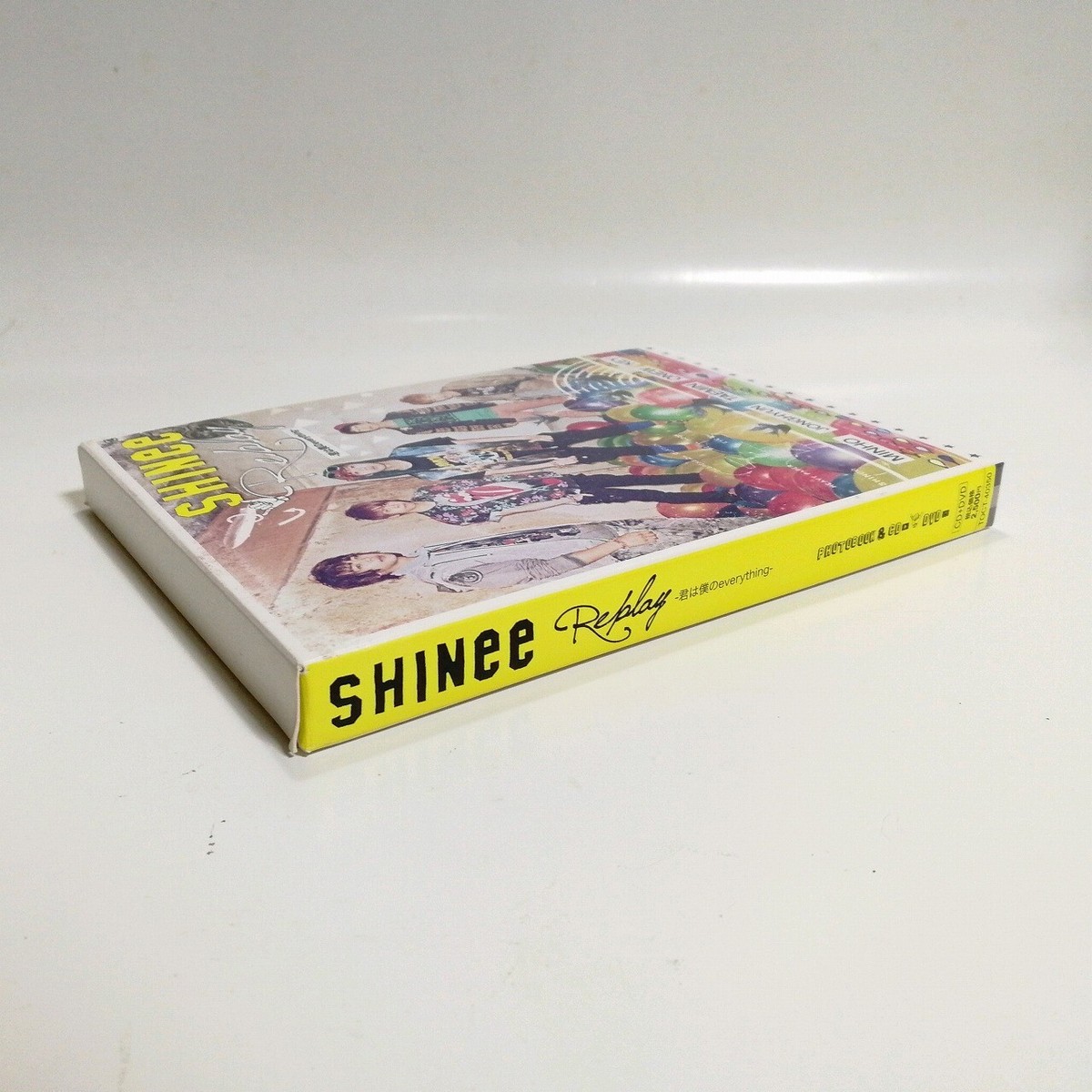 SHINee Replay Japan Debut Premium First Ltd CD DVD Photobook K-pop