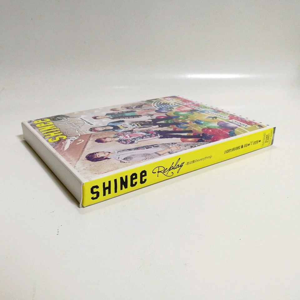 CD+DVD SHINee Japan Debut Single Album Replay Limited No Photocard - Image 3 of 4