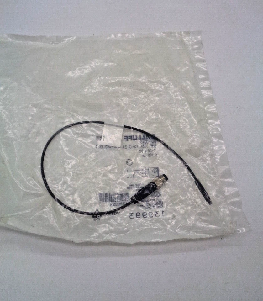 BALLUFF BMF0043 BMF 303K-PS-C-2A-SA2-S49-00,3 10-30 VDC PROXIMITY SENSOR, NEW - Image 3 of 3