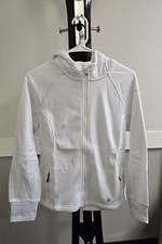 Spyder Women's Hayer Full Zip Hoodie White-Size M