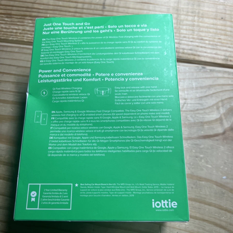 iottie Wireless Charging Car Mount Dash & Windshield (HLCRIO142) A - Image 4 of 4