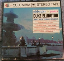 Rare! DUKE ELLINGTON~MIDNIGHT IN PARIS~Reel-to Reel Stereo 4-Track Tape*UNPLAYED
