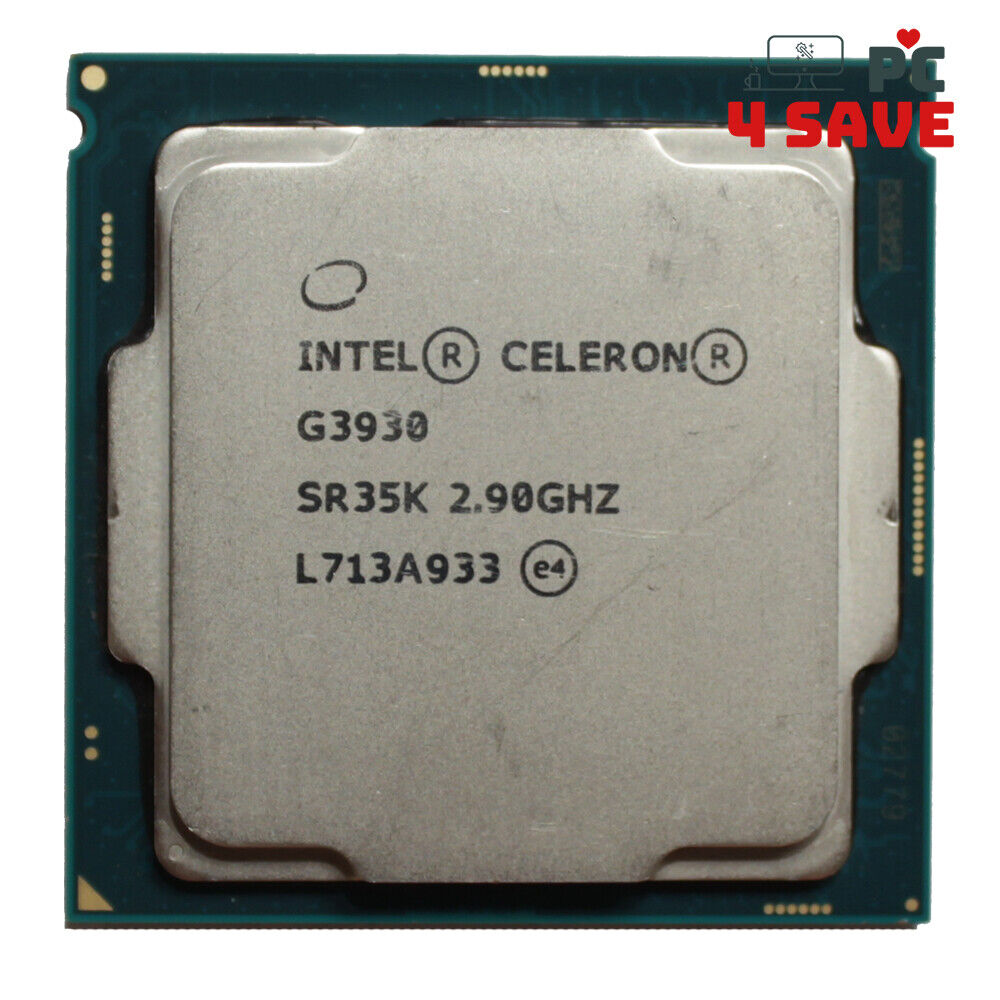 Intel Celeron Dual-Core G3930 SR35K 2.90GHz LGA1151 Desktop Processor CPU 51W