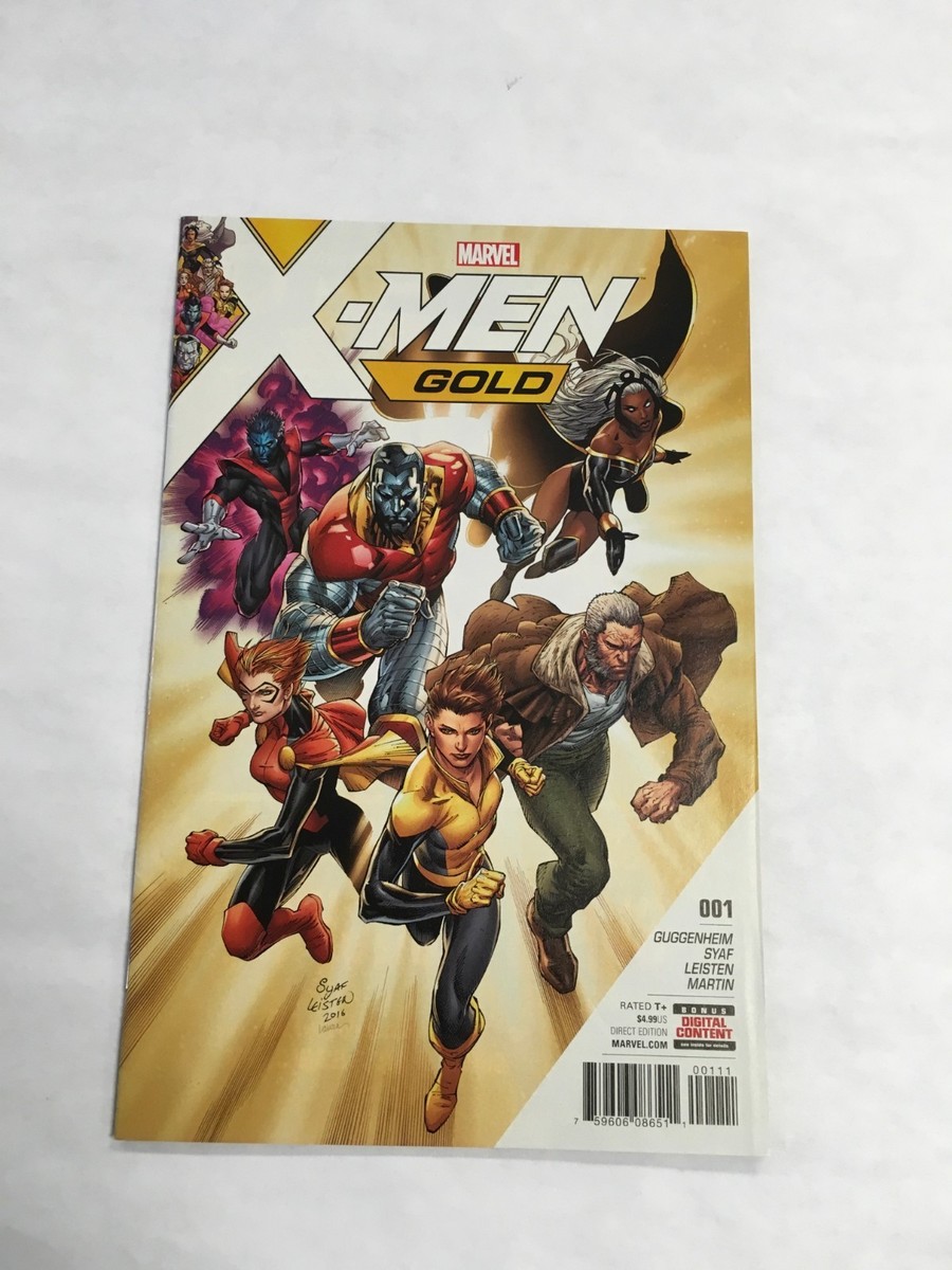 X-MEN GOLD #1 NM 9.4 RECALLED HIDDEN MESSAGE ISSUE | eBay