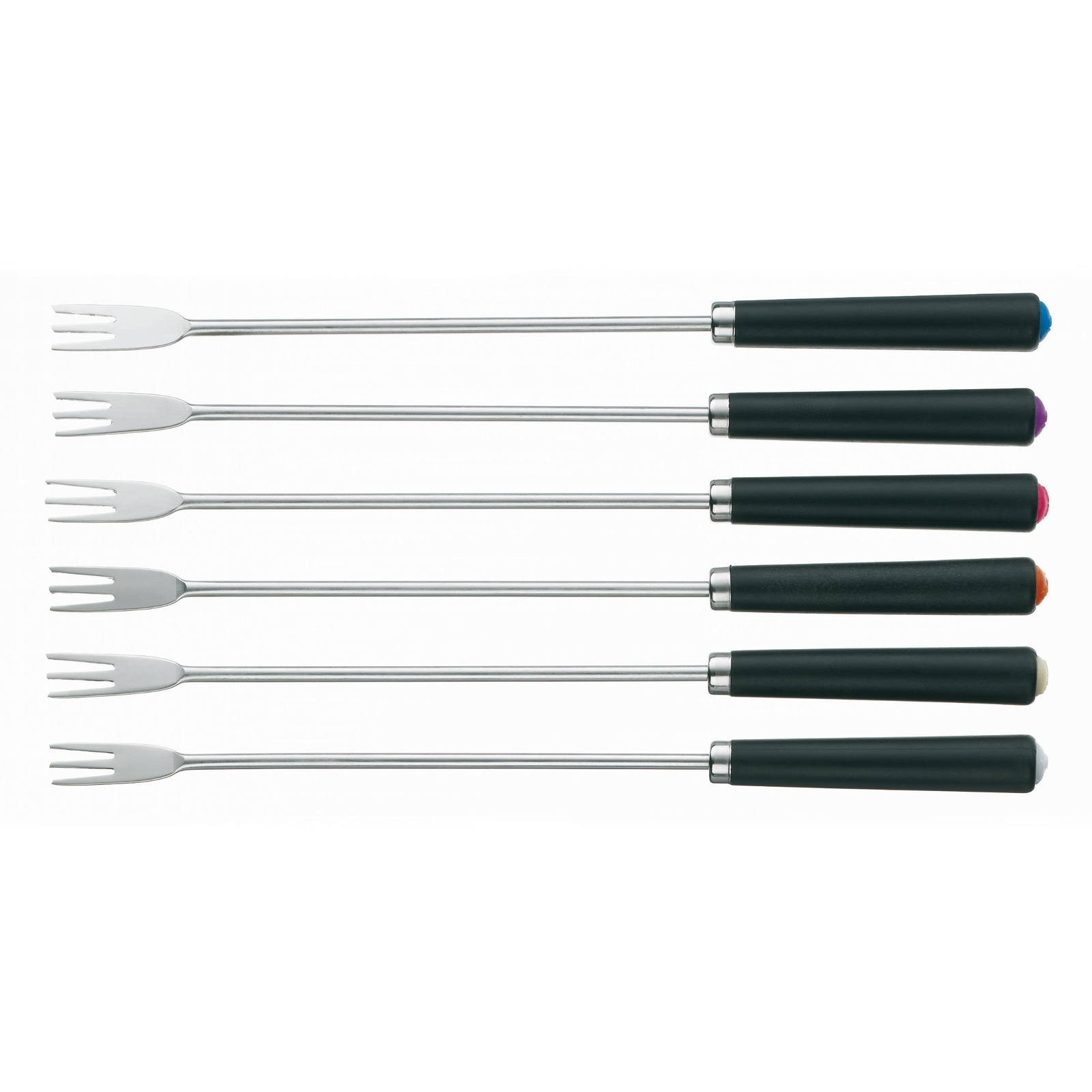Kela Praline 79314 - Set forchette per fonduta 6 Pezzi