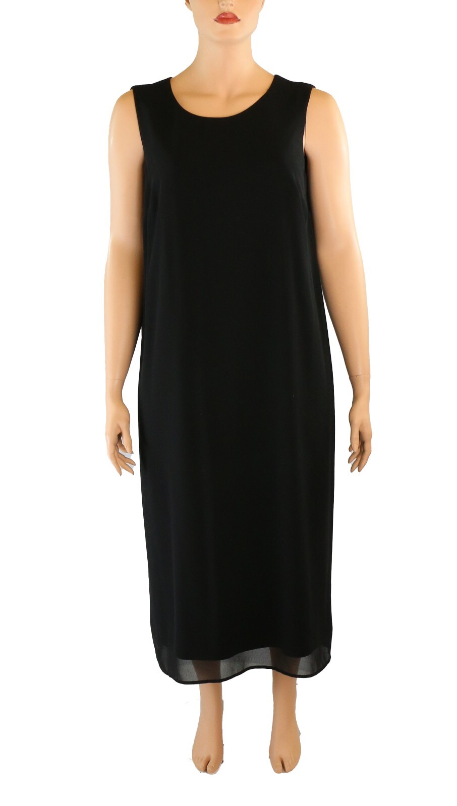 Studio C Plus Vintage 90s 00s Black Chiffon Cocktail … Gem