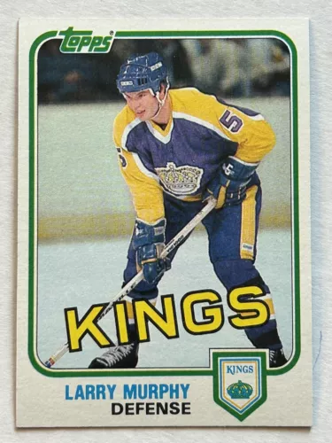 Larry Murphy 1981-82 Topps #100 RC Rookie NM-MT HOF K465 QTY Available
