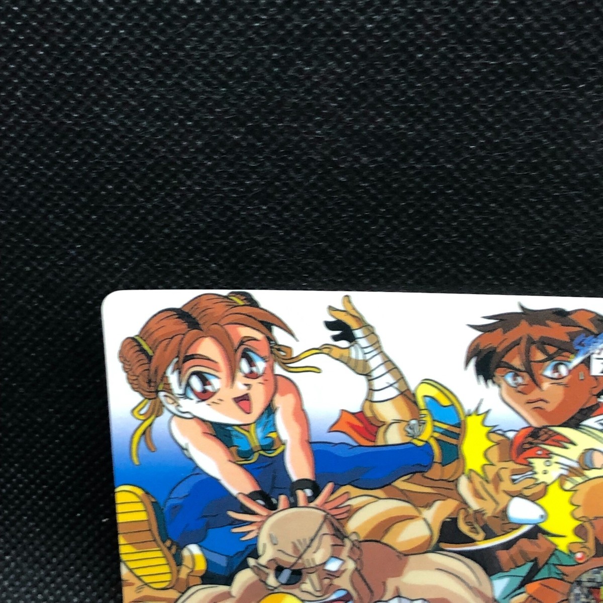 CHUNICHI 2011 ROAD TO VICTORY ジャケット Guy Chun-Li Street Fighter Zero Capcom Bandai TCG Card 1996