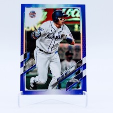 2021 Topps Chrome NPB Nien-Ting Wu Purple Refractor /299 #134