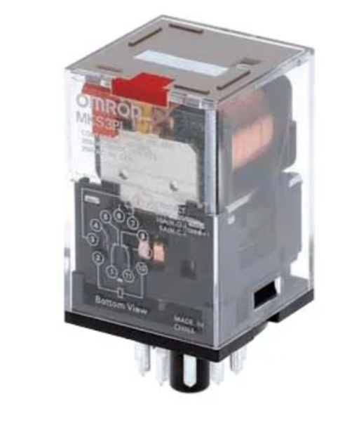 General Purpose Relays 12V AC DPDT W/ TEST BUTTON